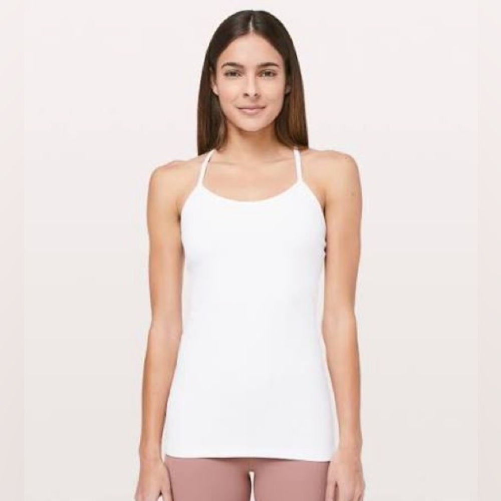 Lululemon Power Y Athletic Tank Top in Luon